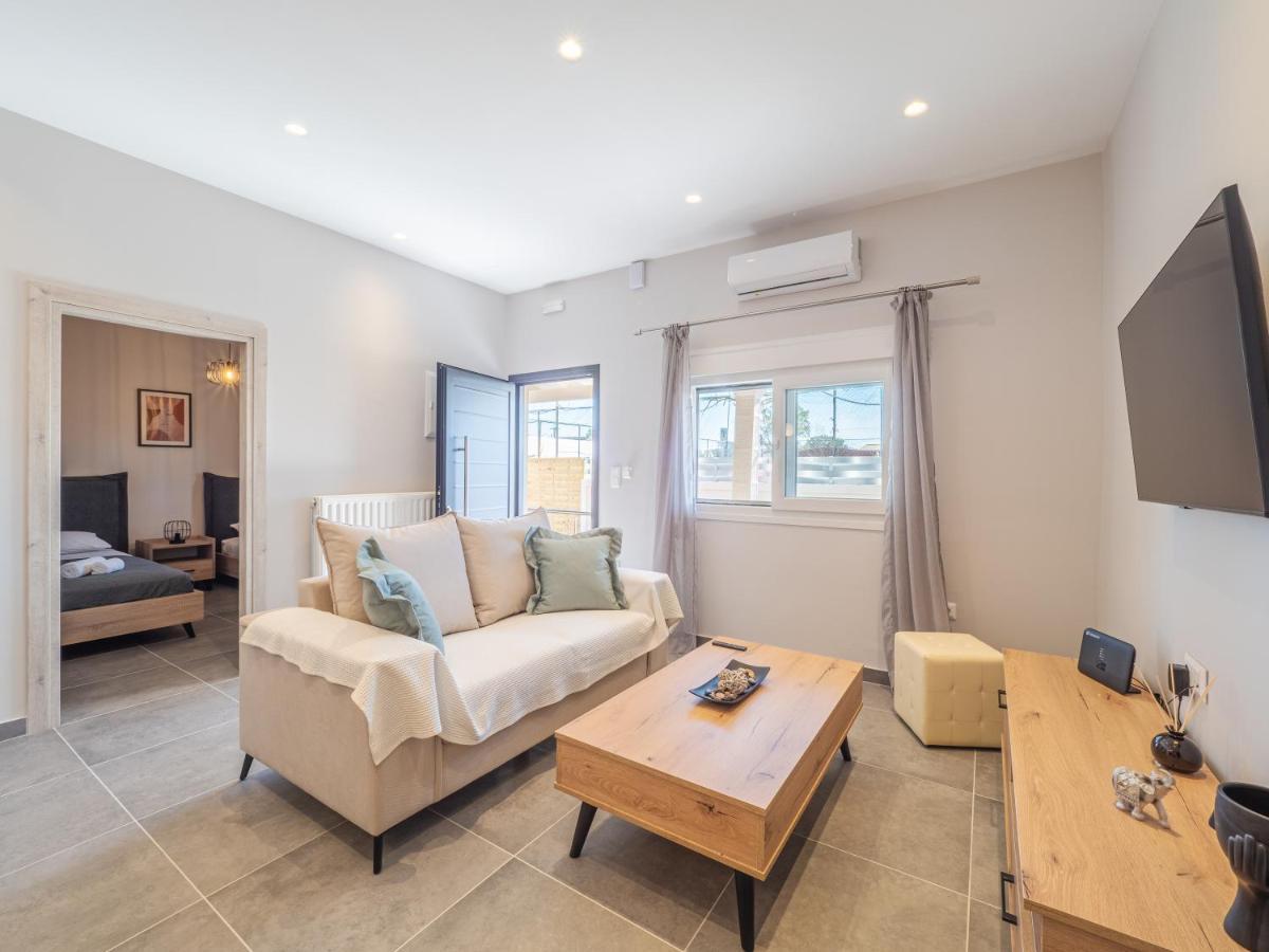 M&K - Maria'S Stylish Apartment Near Alykes Beach Corfu  Esterno foto
